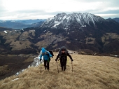 Salita da Zorzone alla CROCE DI ZORZONE (2050 m.) dal Chignol d'Arale in Menna il 30 dicembre 2011  - FOTOGALLERY